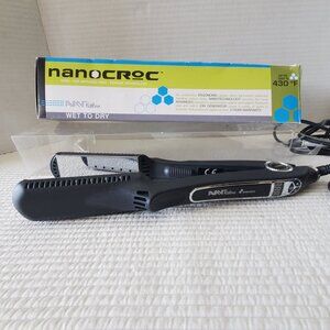 Nano Croc Avanti Ultra Wet To Dry WD-AVCRO Ionic Straightener Flat Iron 1.5"